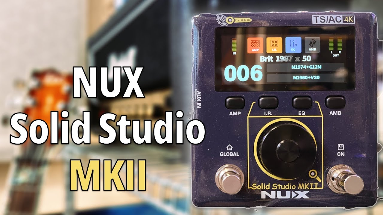 Tu mejor amigo para TOCAR EN DIRECTO | Nux Solid Studio MKII
