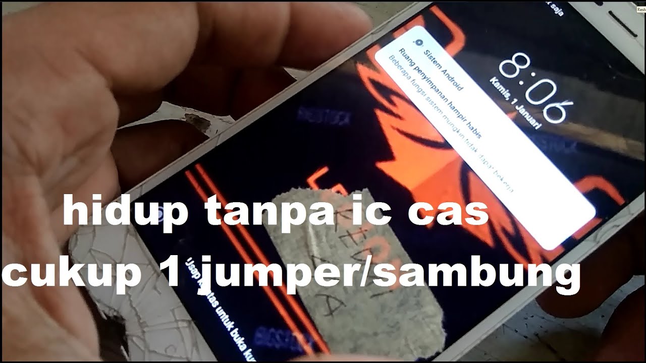 redmi 4a mati ic cas panas/rusak