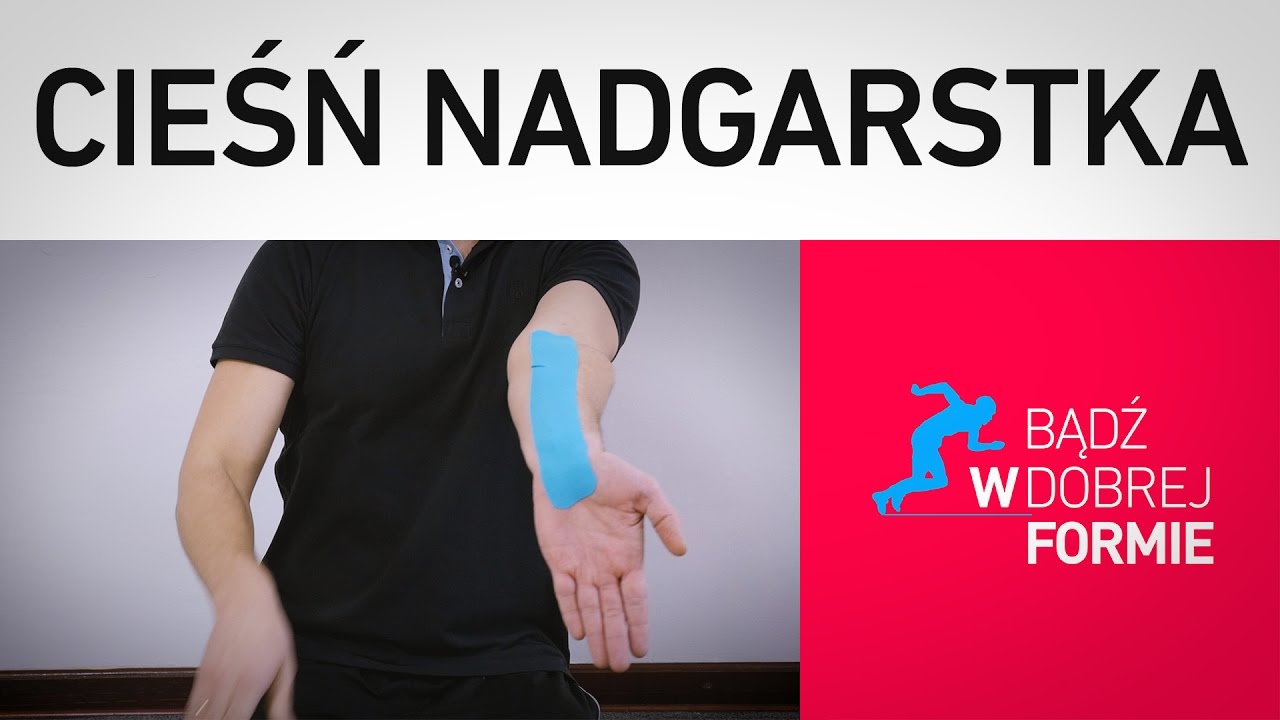 Cieśń nadgarstka mobilizacja + kinesiotaping