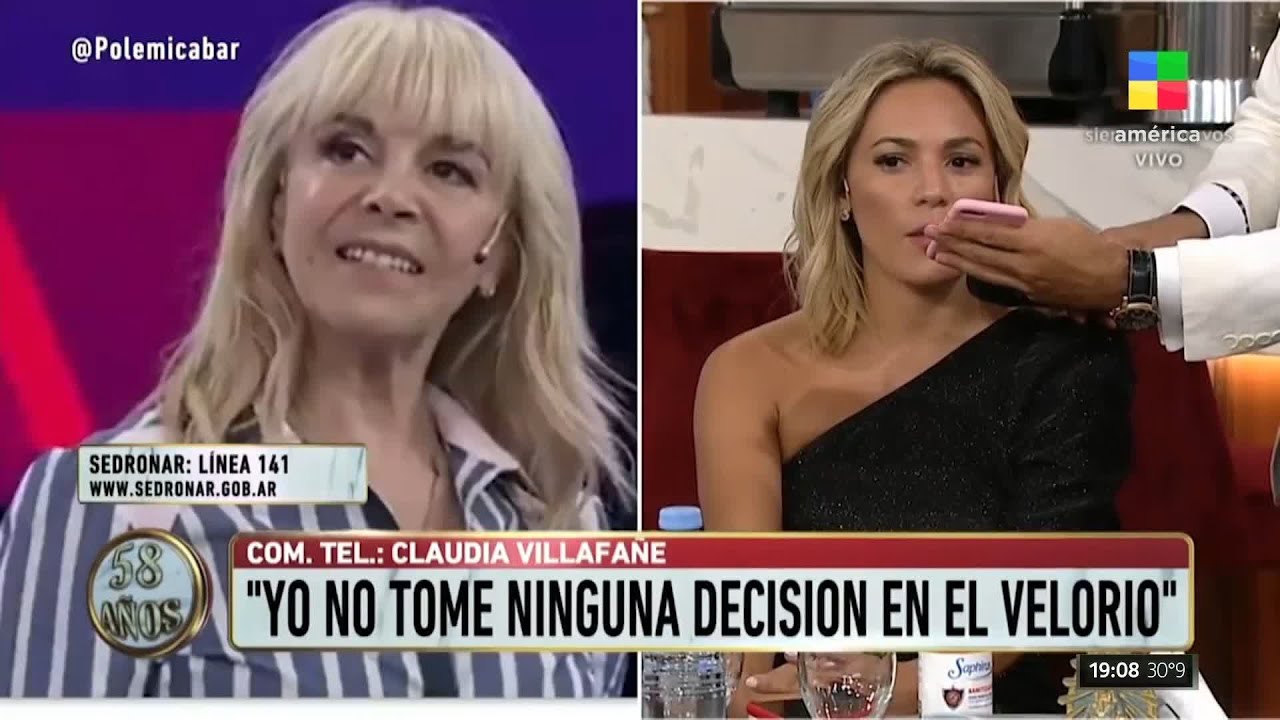 📺 Recordamos el cruce entre Claudia Villafañe y Rocío Oliva