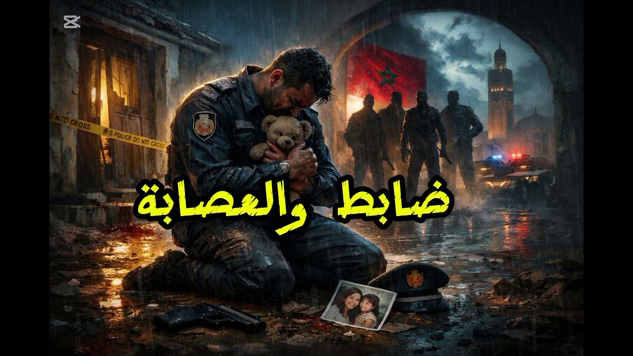 ضابط ضد العصابة المغربية|قصة واقعية مؤلمة