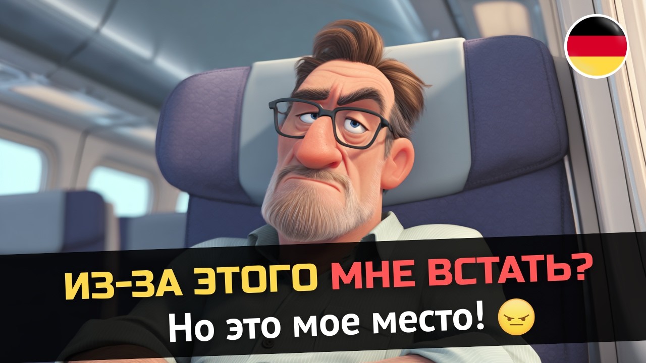 Что сказать по-немецки, если заняли ваше место?| Немецкий для реальной жизни | B1-B2