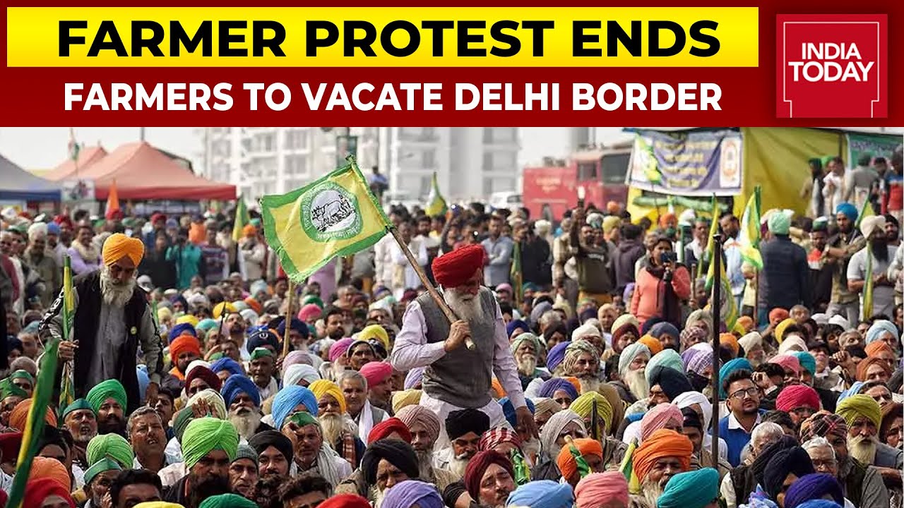 Farm Laws Repealed: Farmers To Vacate Delhi Border Protest Site | India Today