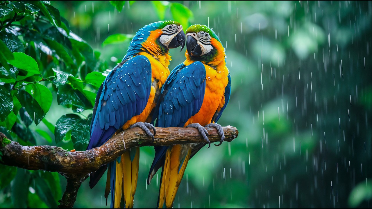 Rain and Birdsong to Rest Your Mind ~ Gain Mental Clarity in Minutes – Unlock Inner Peace Now 🌧️🍃