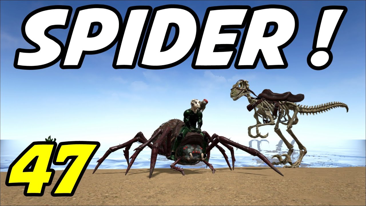 ARK Survival Evolved E47 "Araneo Taming & Skeletal Raptor!" (Gameplay / Playthrough / 1080p)