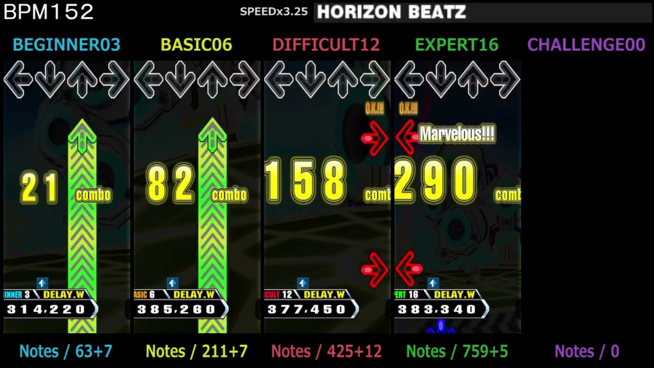 DDR / HORIZON BEATZ - SINGLE (DanceDanceRevolution WORLD)