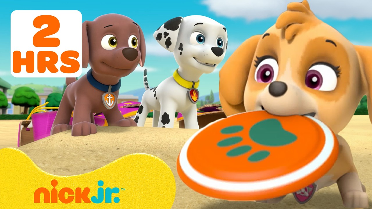 PAW Patrol Beach Rescue Missions! 🔥🌊 w/ Marshall & Zuma | 120 Minutes | Nick Jr.