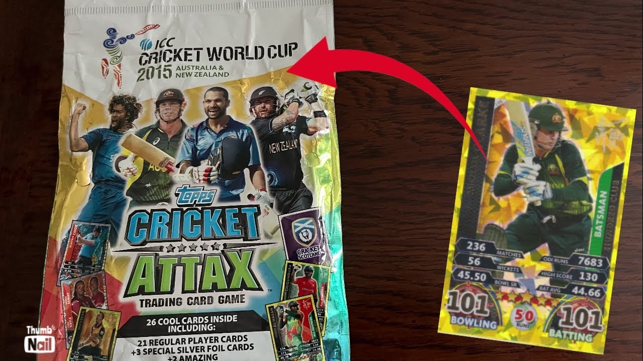THE *BEST* PACK! | CRICKET ATTAX WORLD CUP 2015 | MULTIPACK OPENING!