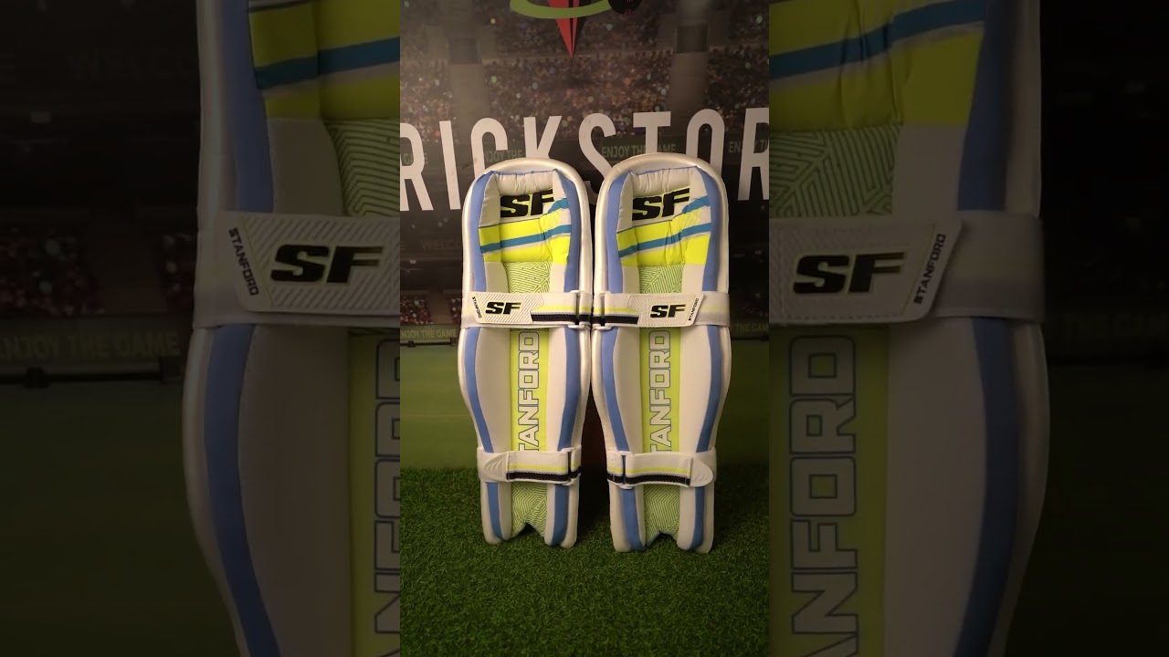 Double the strips, double the shield 🛡️#sf #stanford #battingpads #indvseng #crickstore #sports