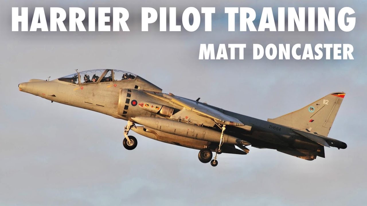 Harrier T.10 Flying Training | Matt Doncaster (New Clip)