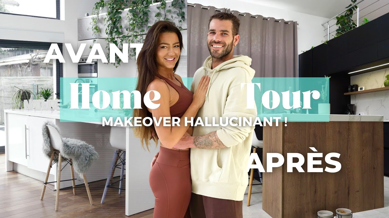 Enfin le HOMETOUR 🤩 !! On dévoile TOUT 😱 - Un makeover de FOU - Karoline.Ro