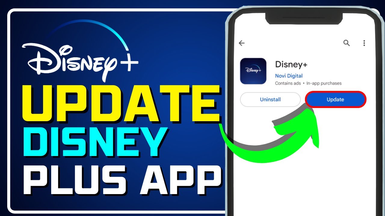 How to UPDATE Disney Plus APP || Update  Disney +  [ALL DEVICES 2023]