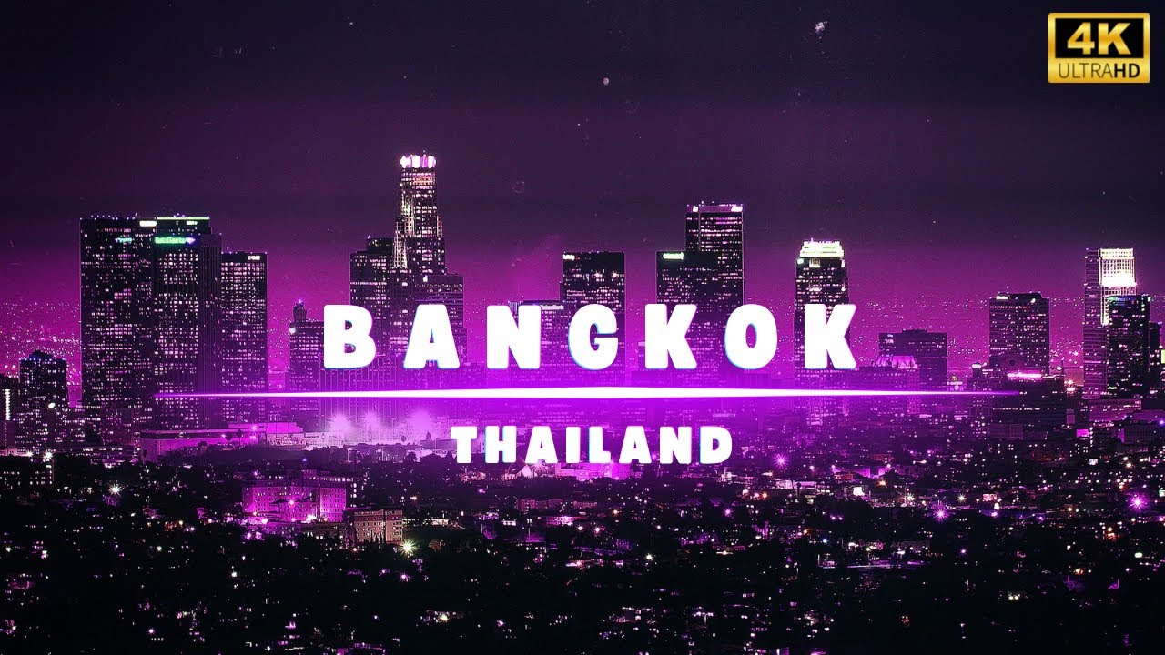 Relaxing 4K Footage of Bangkok🇹🇭: Escape to Thailand's Scenic Paradise 🌴✨ | City Tour Insight