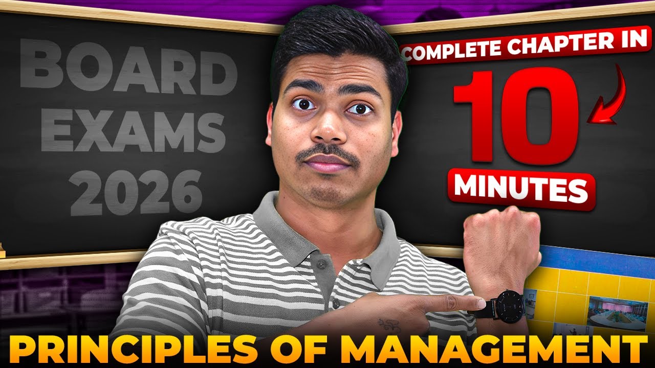 Principles of Management | Fast Track Revision with  NCERT Key words | Class 12 Business studies