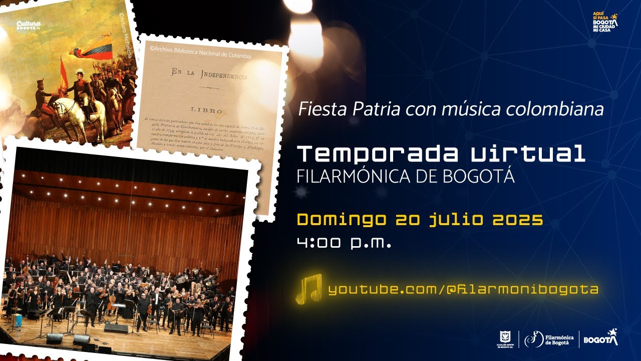 Concierto música colombiana Filarmónica de Bogotá