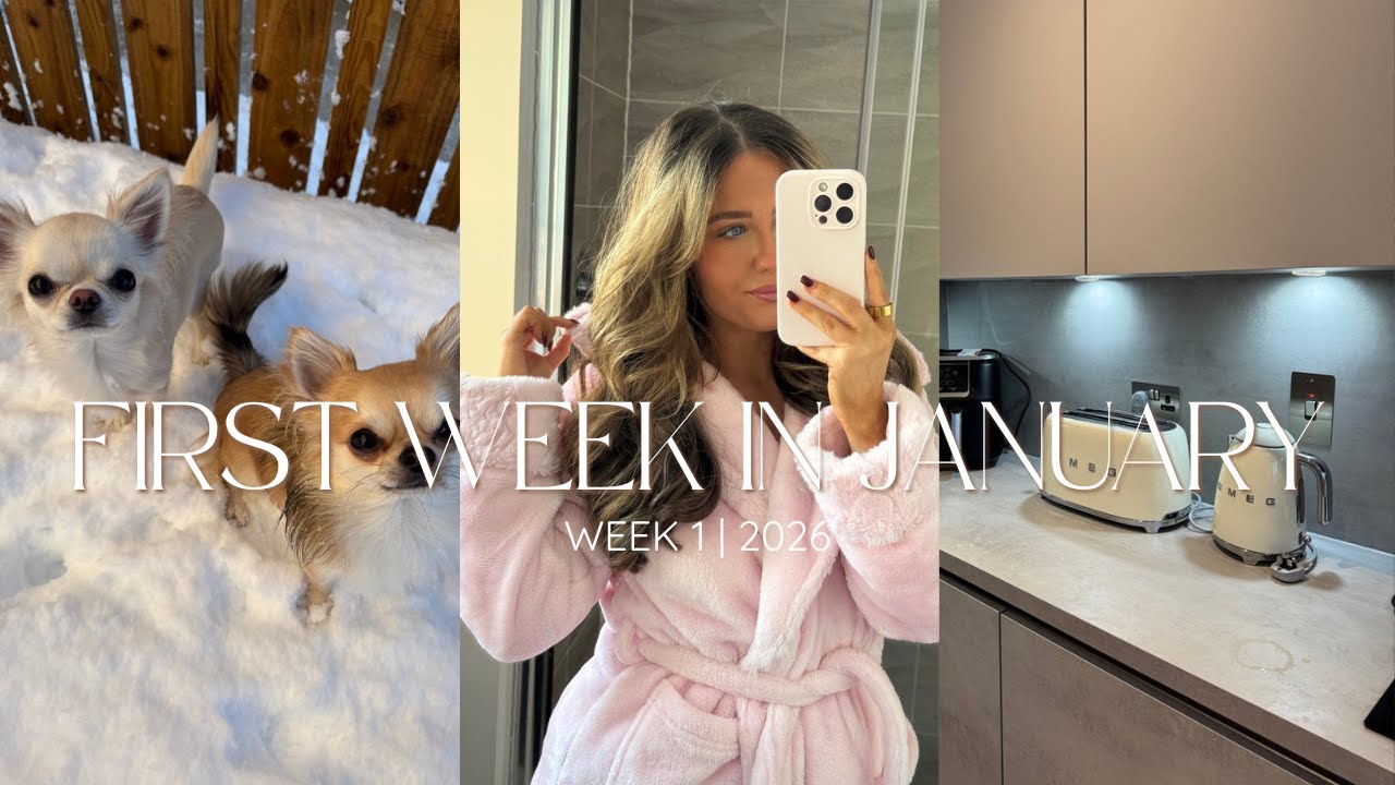 first week in jan vlog!! | decluttering, snowed in & taking the decs down | NC