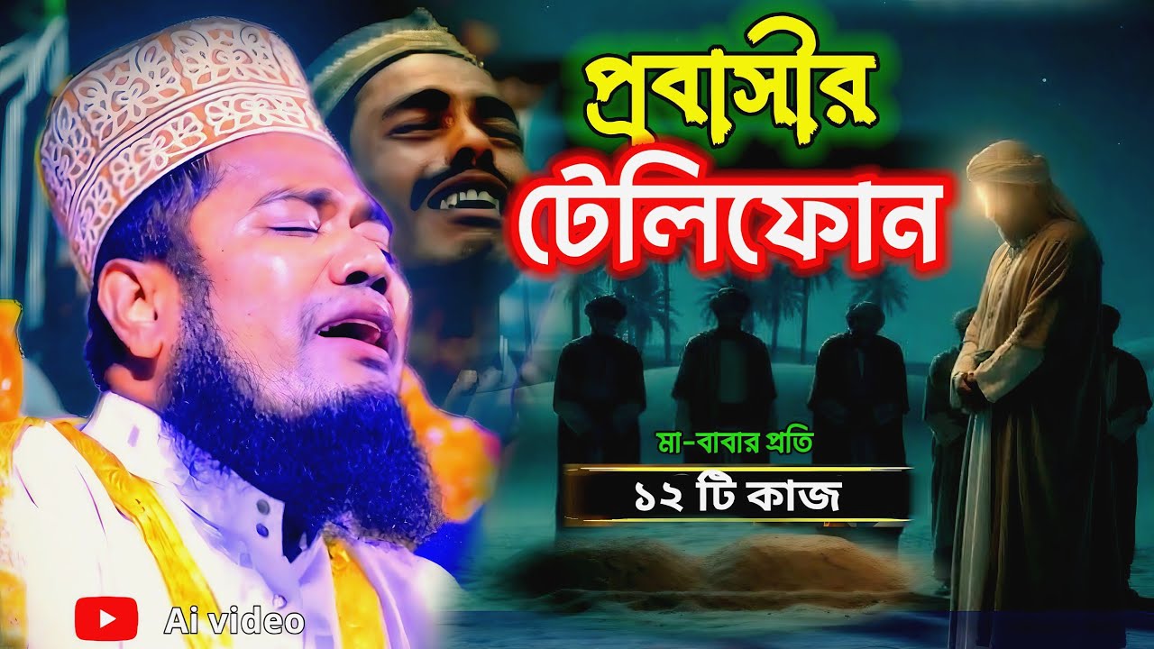 প্রবাসীর টেলিফোন বাপ মার প্রতি ছেলের দায়িত্ব | মাওলানা রুহুল আমিন সিদ্দিকী | Islamic lecture 2026