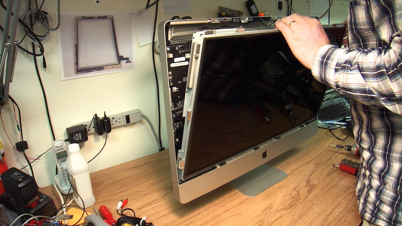 Как разобрать 27-дюймовый Apple iMac для ремонта или модернизации.