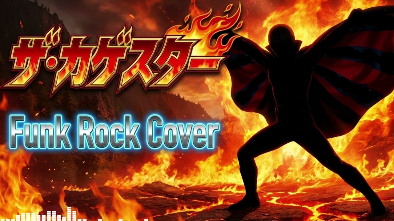 The Kagestar OP ザ・カゲスター (Funk Cover) 輝く太陽カゲスター