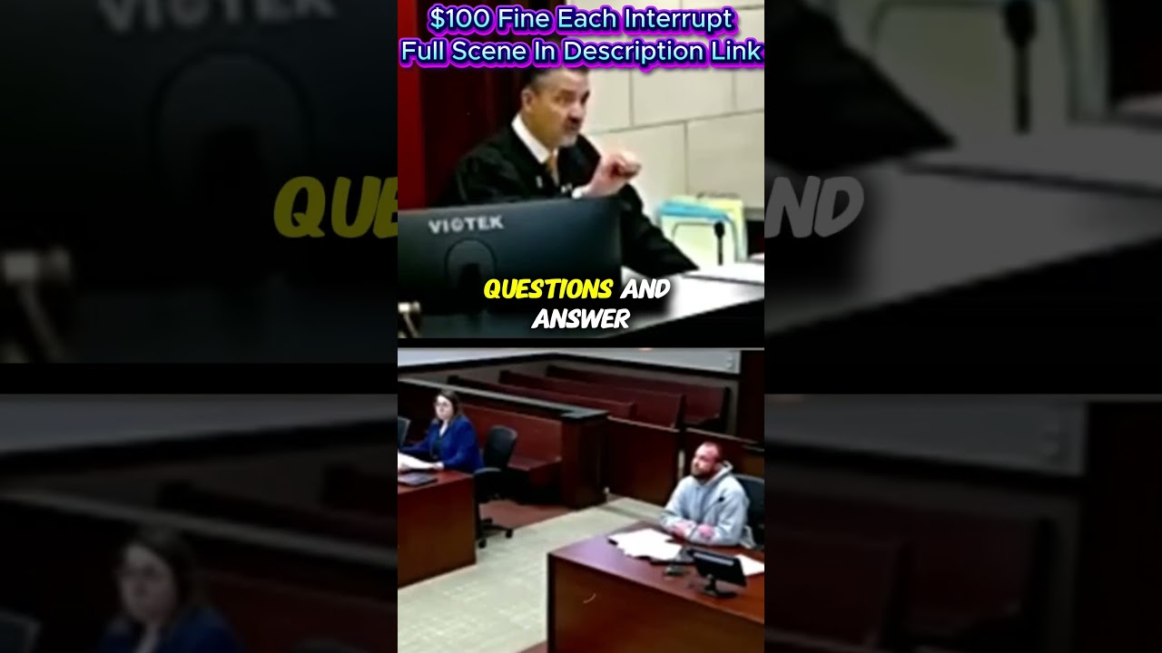 &ldquo;Judge Issues $100 Fines&mdash;Courtroom Tensions Rise!&rdquo;