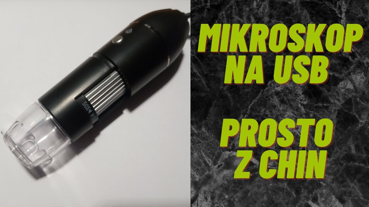 Mikroskop na USB z chin-test i moja opinia.