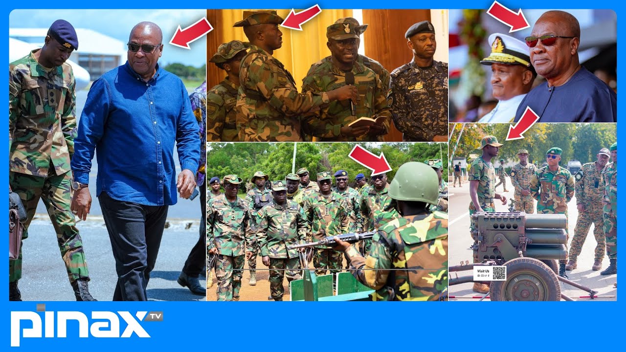 🚨 Prez Mahama Re-Arms Military with Missiles, Deploys Troops to Ghana’s Borders Immediately