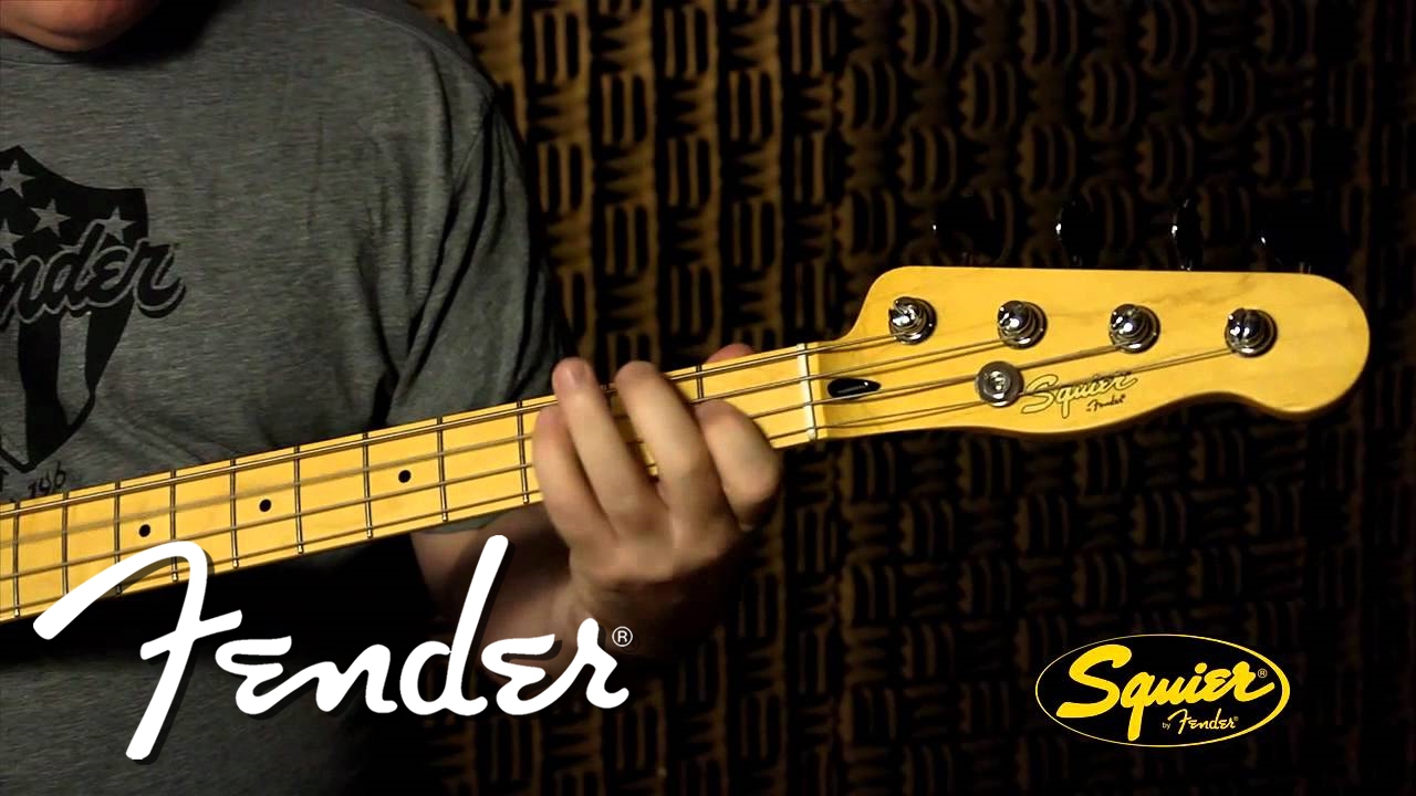 Squier Vintage Modified Telecaster Bass Special Demo | Fender