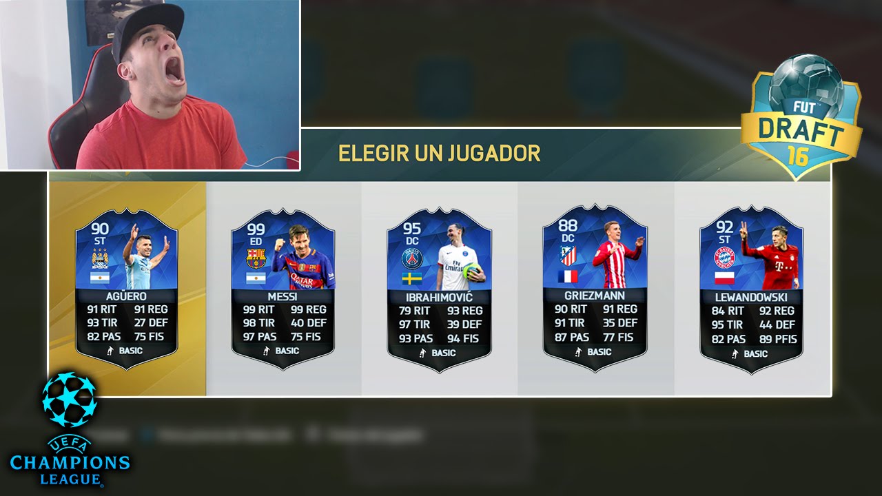 FUT DRAFT CHALLENGE edición Champions League