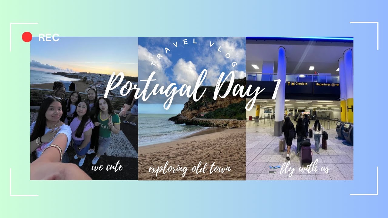 🇵🇹Day 1 | ✈️Fly with us, Chill, Exploring Old Town