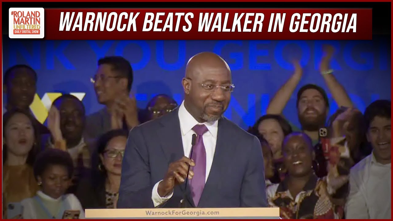 Raphael Warnock Georgia Runoff VICTORY Speech: 