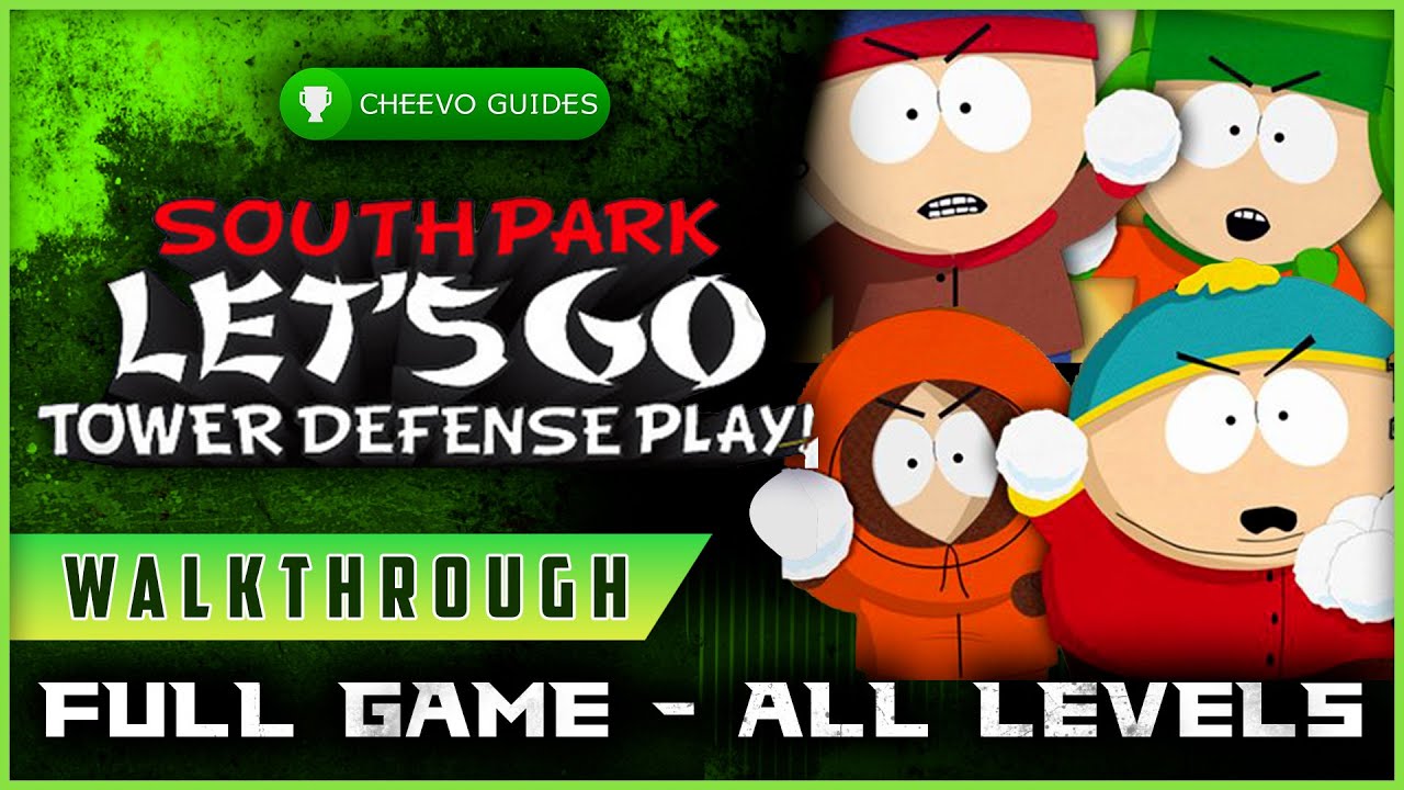 South Park: Lets Go Tower Defense Play - FULL GAME 4K (Xbox 360)