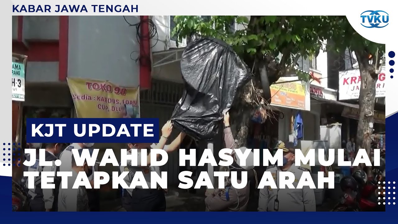 Jalan Wahid Hasyim Semarang Diberlakukan Satu Arah