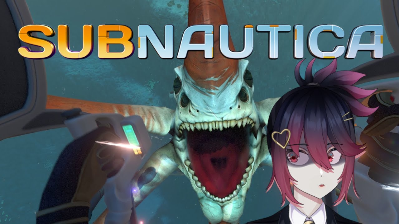 Marine biologist vs very angry fish!! 【Subnautica】