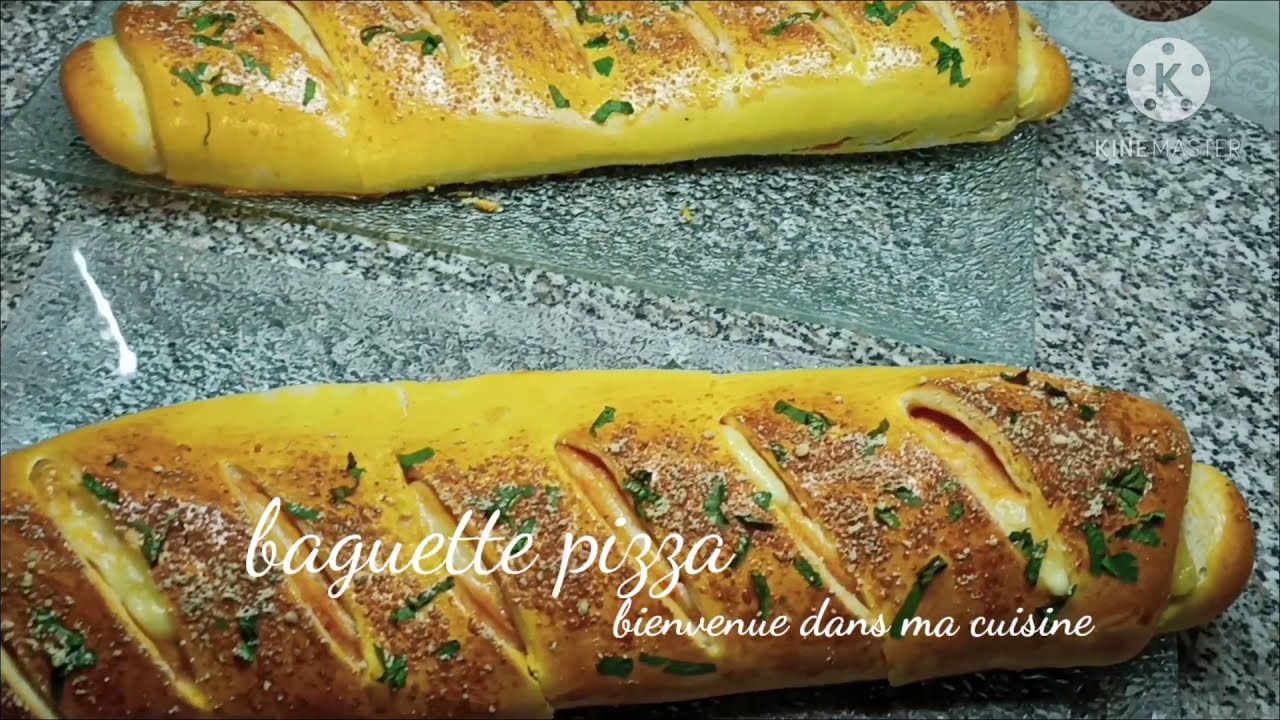 Baguette pizza 🍕TROP BON 😋😋