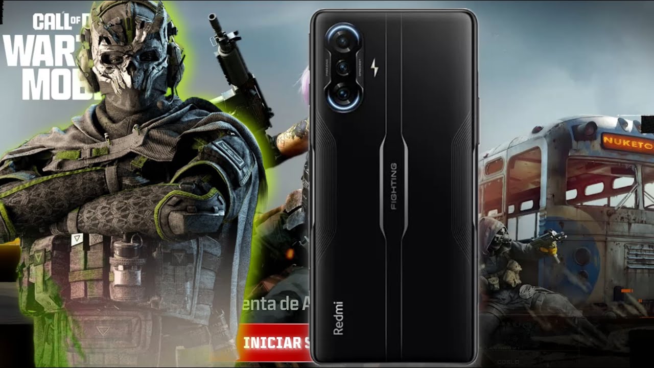 Warzone Mobile En el Redmi K40 Gaming versión 3.10.0