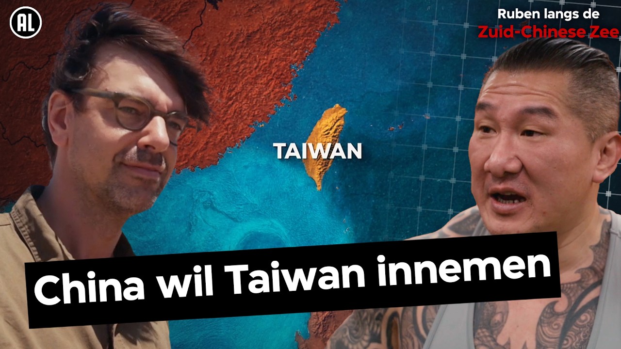 Dreigt er oorlog tussen China en Taiwan? | Ruben langs de Zuid-Chinese Zee