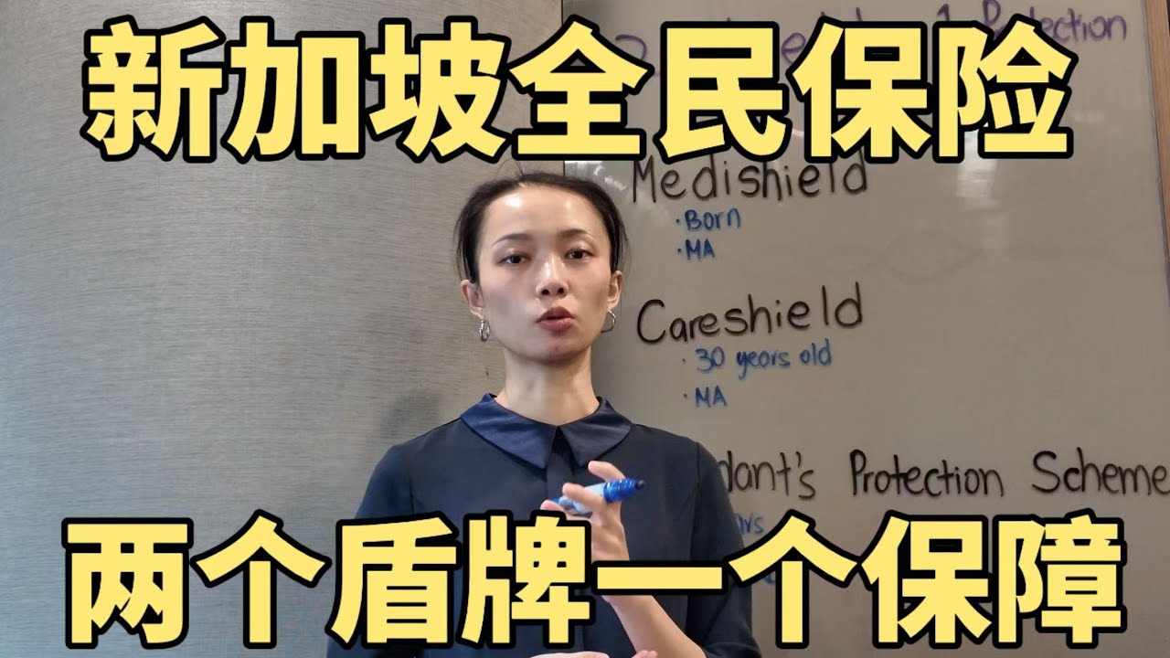 新加坡政府为我们准备的2个盾牌和1个保障，这三个全民保险是什么？