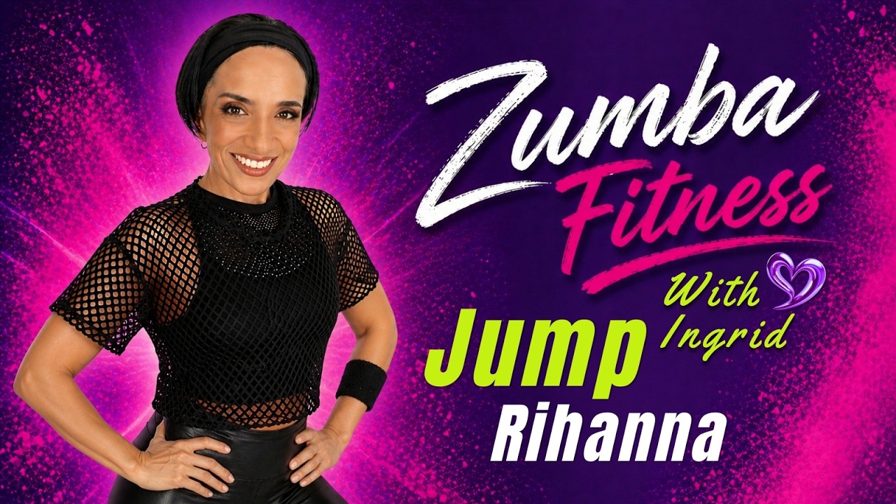Zumba | Jump | Rihanna | Zumba Fitness  with Ingrid 💜 