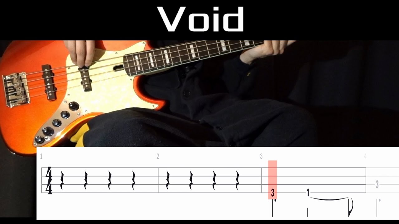 Void (The Neighbourhood) - Bass Cover WITH TABS
