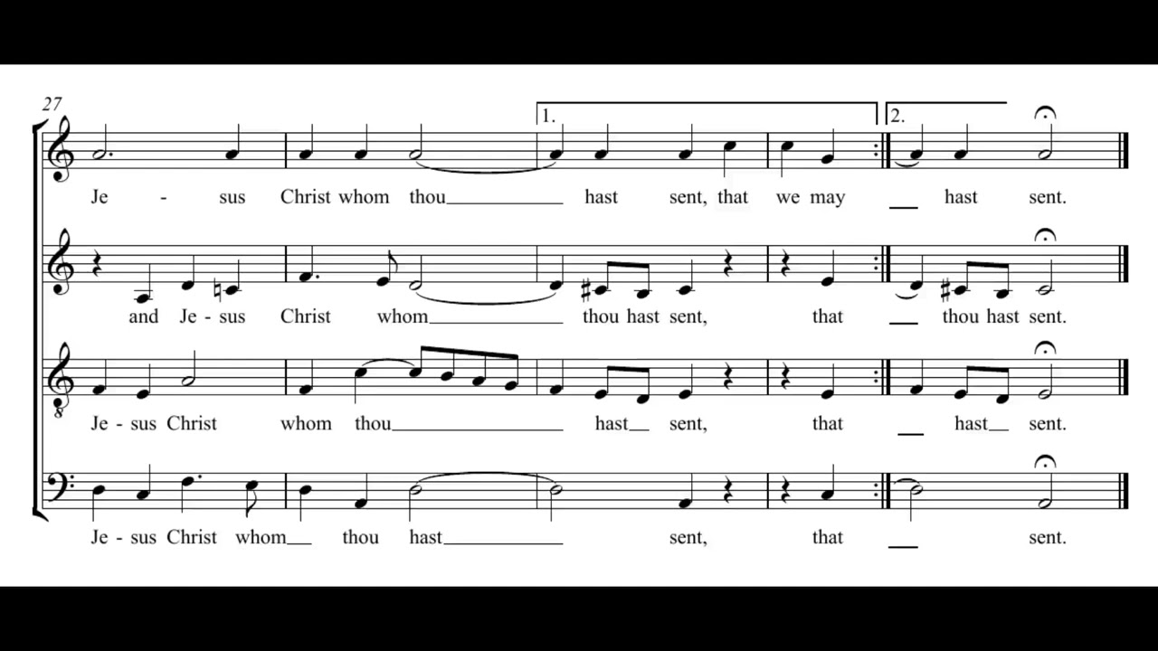 Tallis: O Lord give thy Holy Spirit - Cardinall's Musick