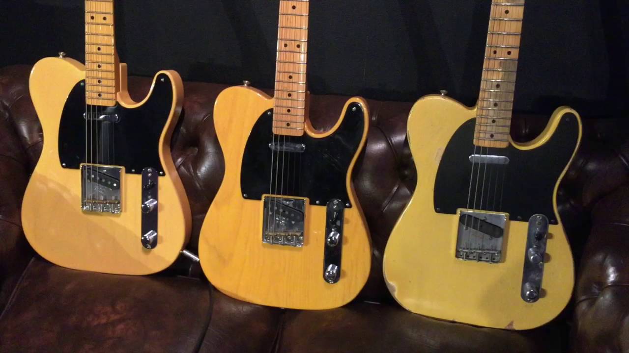 Batalla de las Fender Telecaster parte 1/3