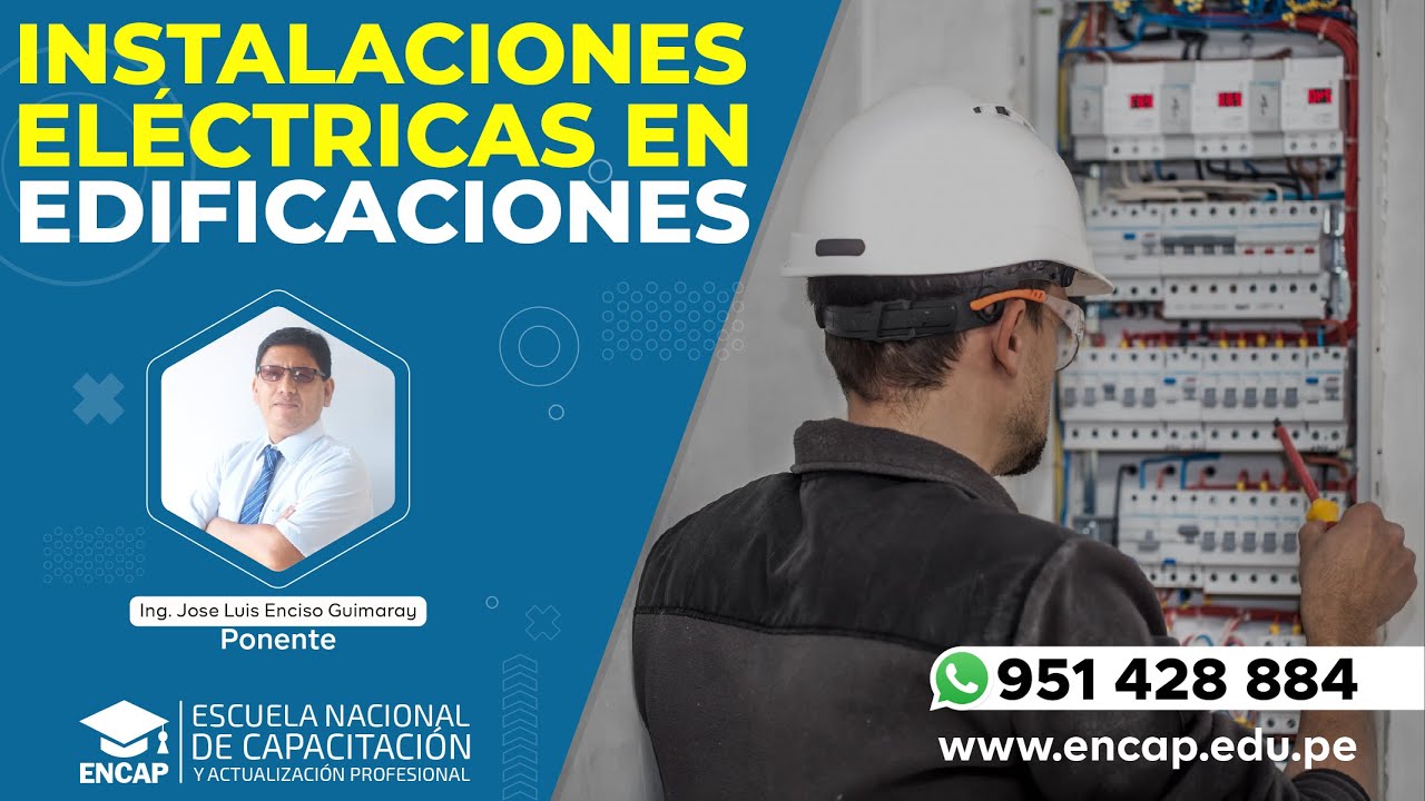 CURSO: INSTALACIONES ELÉCTRICAS EN EDIFICACIONES - 2025