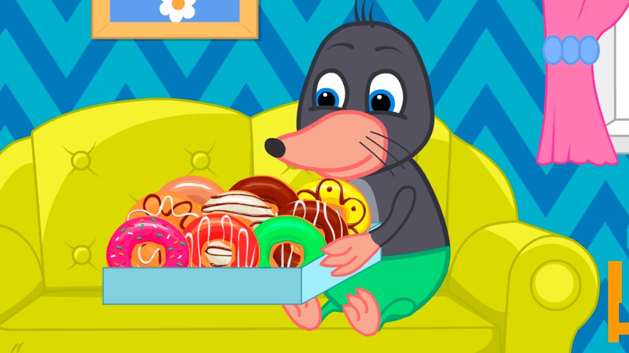 Benny Mole and Friends - Caramel Donuts Cartoon for Kids