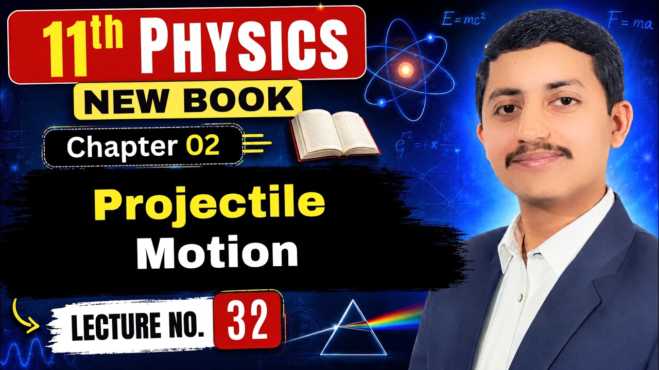 Projectile Motion | 11th Class Physics New Book Chapter 2 (Force and Motion)