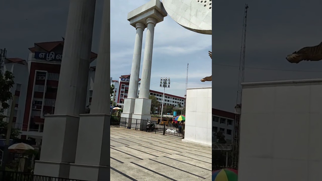 M.G.R and Amma Memorial #wanderlustsanthosh #sankarapuram #marinabeach  #travelvlog #travel #chennai