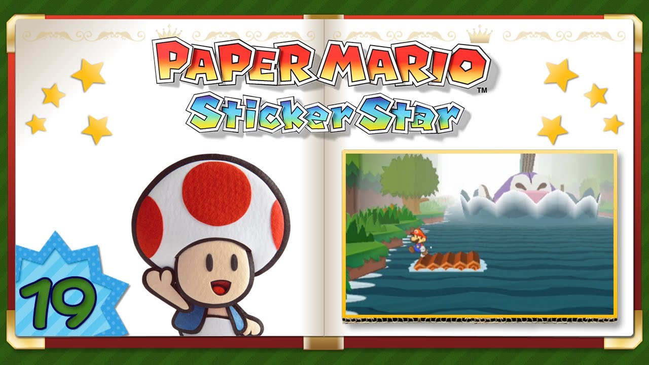 Let's Play FR HD Facecam Paper Mario: Sticker Star - Rivière sauvage