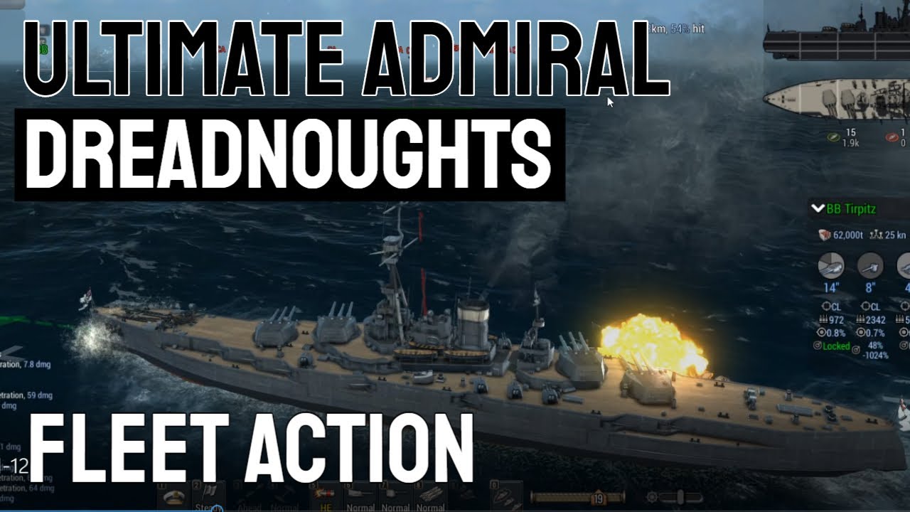 40 Ship Battle, But I Captain A Single Ship - Ultimate Admiral: Dreadnoughts