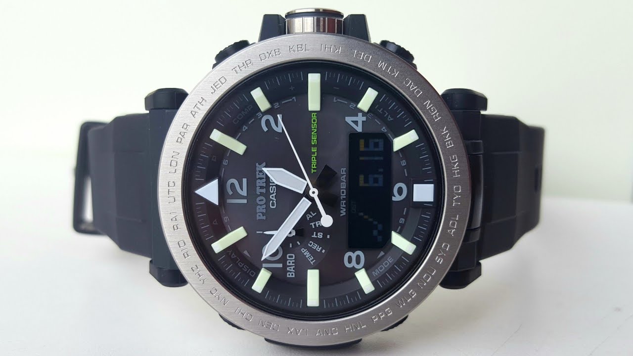 Casio PRO-TREK PRG-650-1E. Обзор\Review
