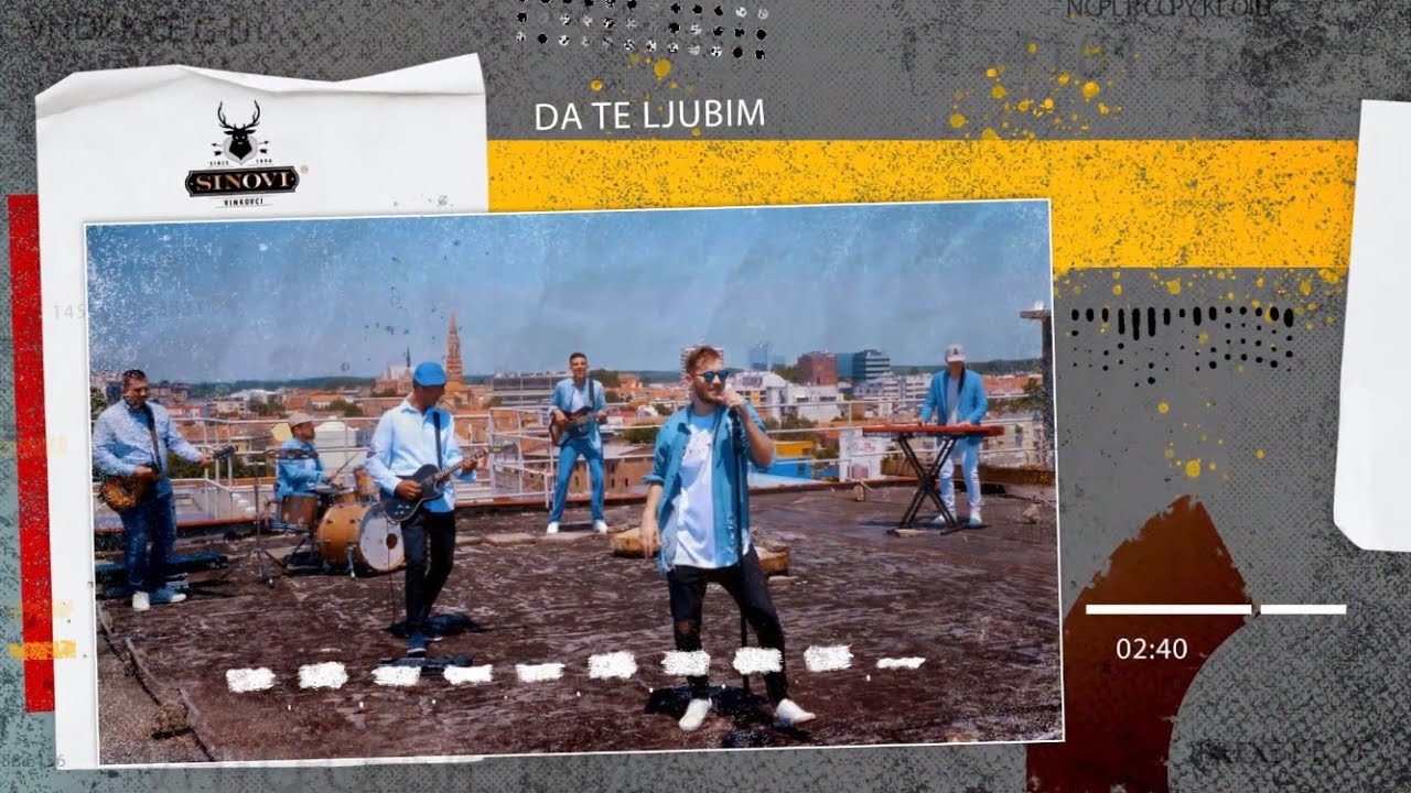 Sinovi &reg; - Da te ljubim (Official lyrics video 2020)