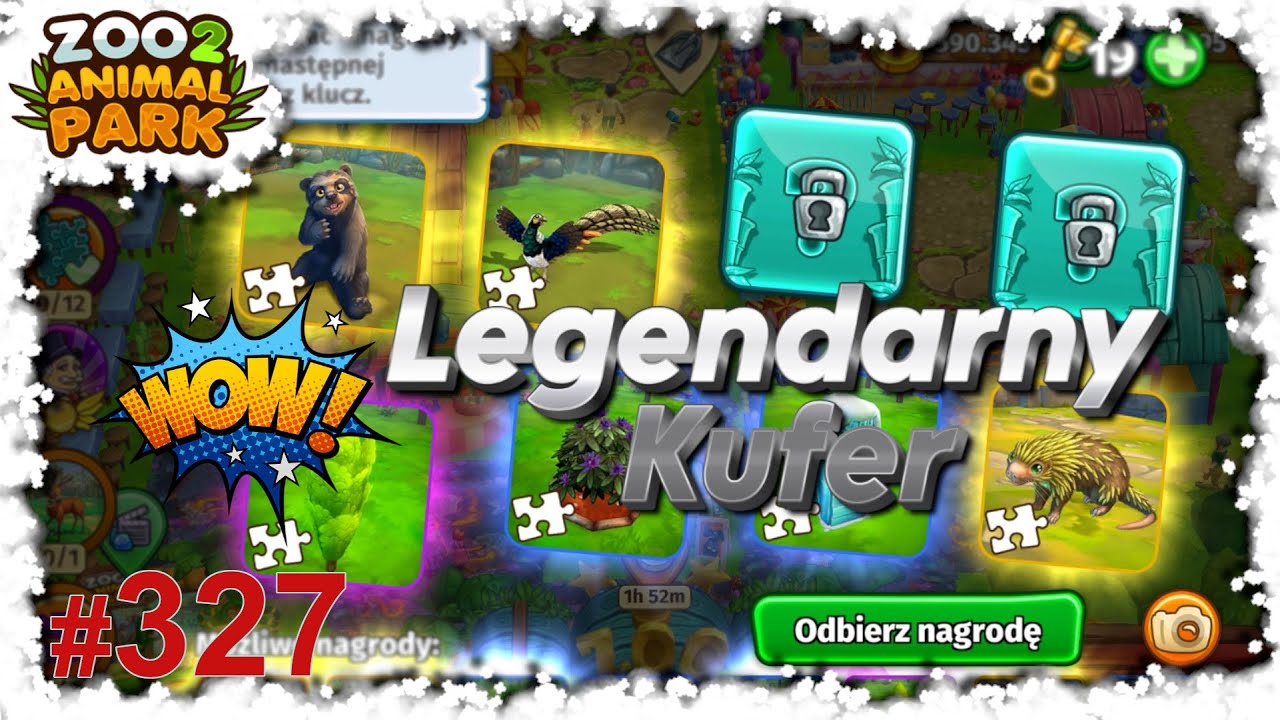🦁 Zoo 2: Animal Park: #327 Legendarny Kufer